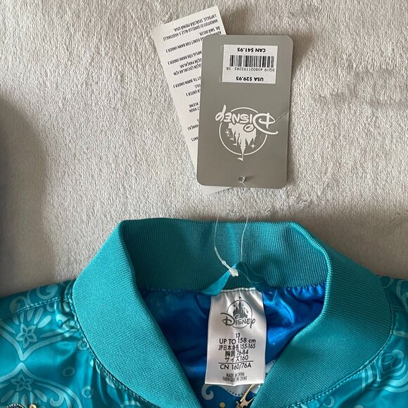 Disney Size 13, Rajah, from Aladdin, “Jasmine” Bomber Jacket, KIDS. - Picture 8 of 9